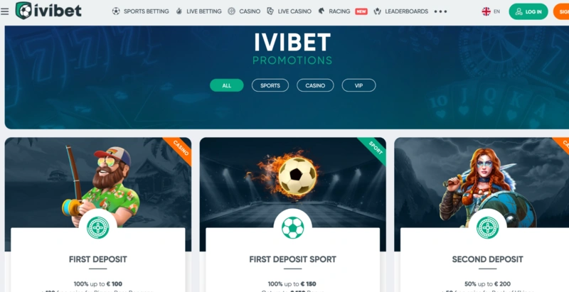 Ivibet Bonuses